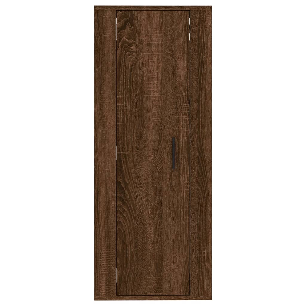 Meuble TV mural Chêne marron 40x34,5x100 cm Meubles TV vidaXL   