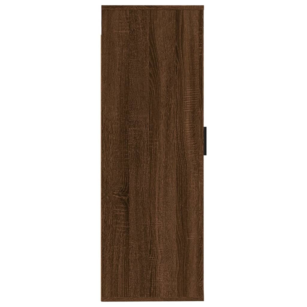 Meuble TV mural Chêne marron 40x34,5x100 cm Meubles TV vidaXL   
