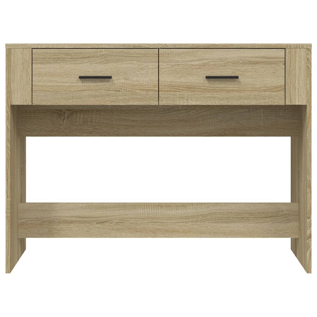 Table console Chêne sonoma 100x39x75 cm Bois d'ingénierie - XIOS