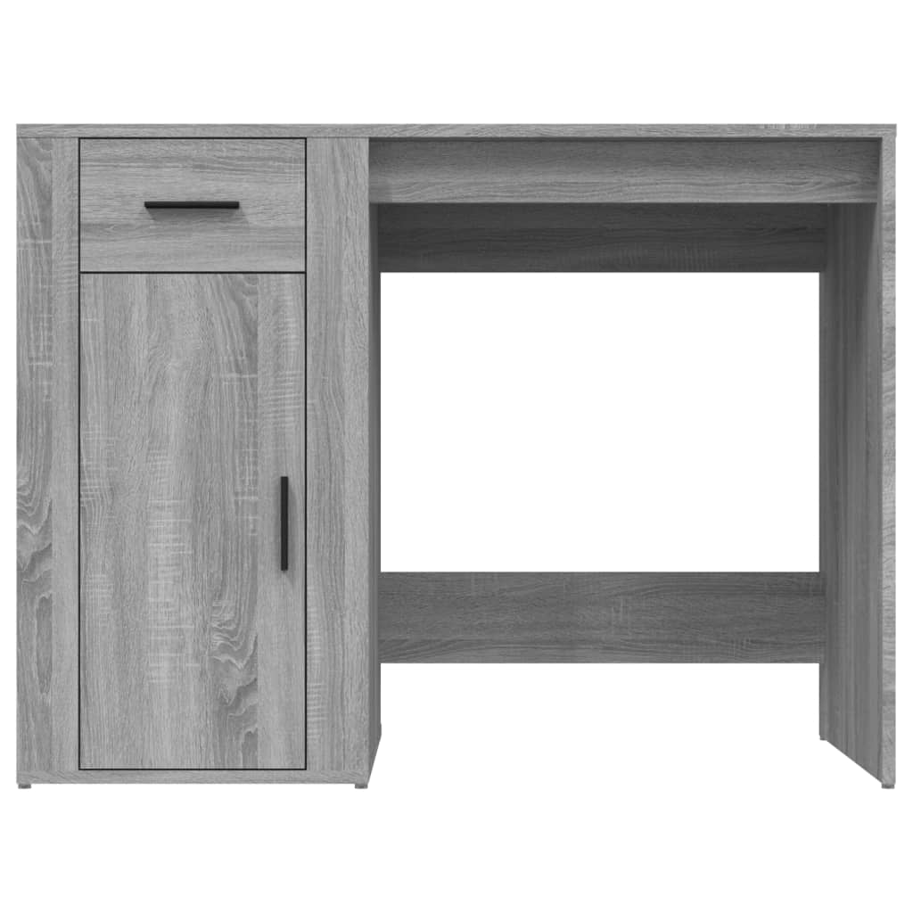 Bureau Sonoma gris 100x49x75 cm Bois d'ingénierie Bureaux vidaXL