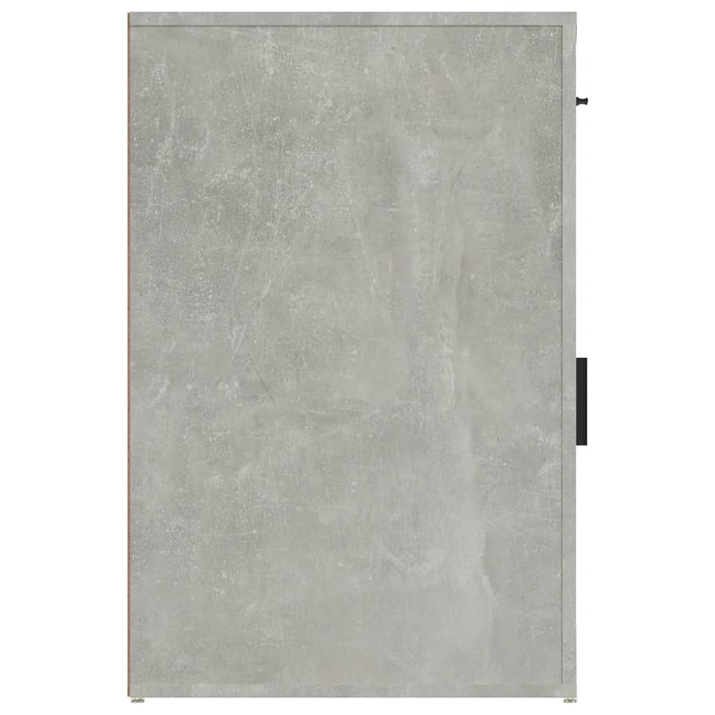 Armoire de bureau Gris béton 40x49x75 cm Bois d'ingénierie - XIOS