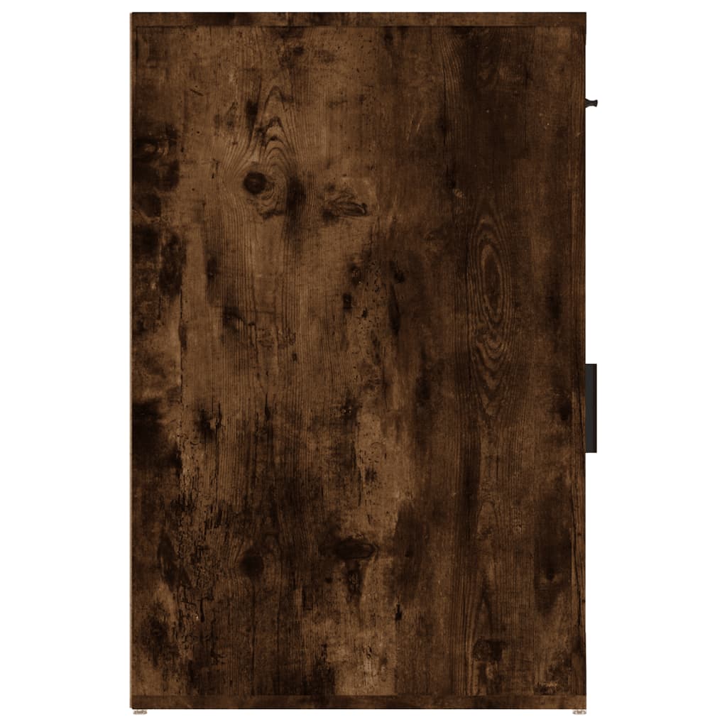 Armoire de bureau Chêne fumé 40x49x75 cm Bois d'ingénierie - XIOS