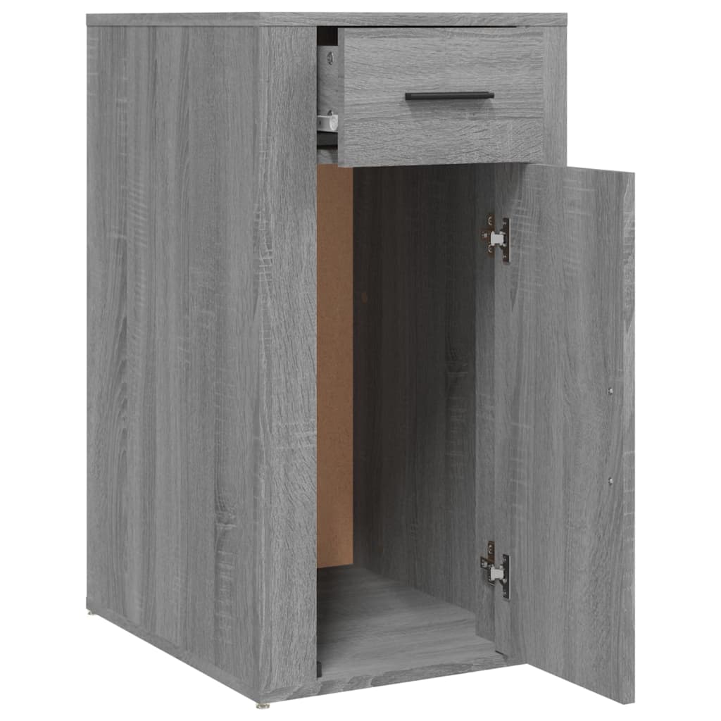 Armoire de bureau Sonoma gris 40x49x75 cm Bois d'ingénierie - XIOS