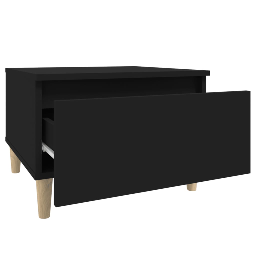 Table d'appoint Noir 50x46x35 cm Bois d'ingénierie - XIOS