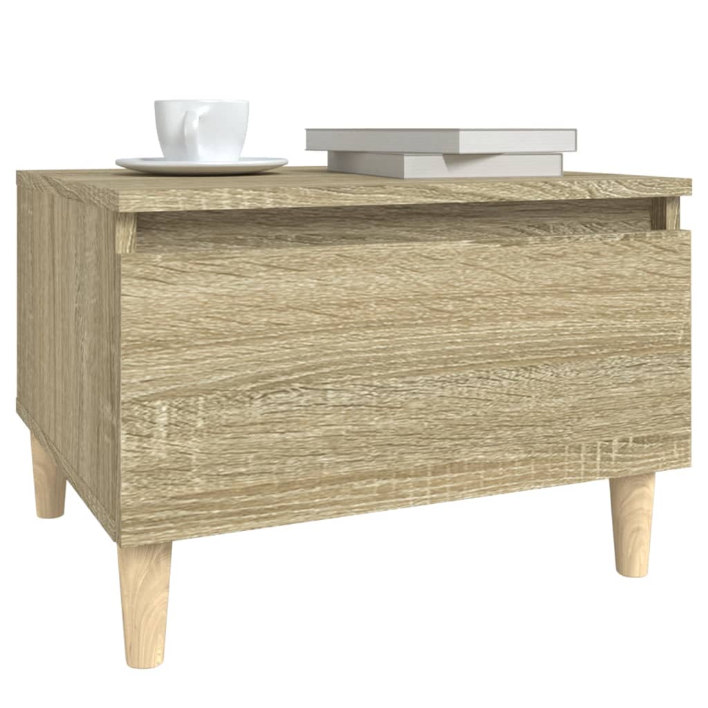 Table d'appoint Chêne sonoma 50x46x35 cm Bois d'ingénierie - XIOS