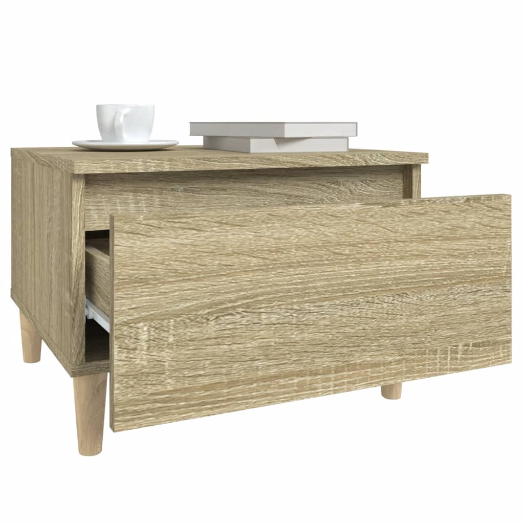 Tables d'appoint 2 pcs Chêne sonoma 50x46x35 cm Bois ingénierie - XIOS