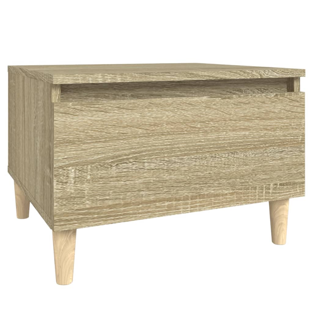 Tables d'appoint 2 pcs Chêne sonoma 50x46x35 cm Bois ingénierie - XIOS