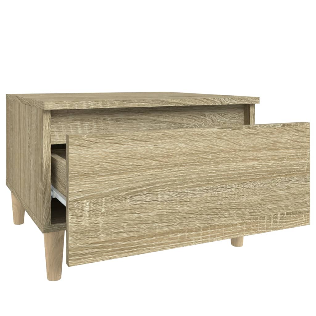 Tables d'appoint 2 pcs Chêne sonoma 50x46x35 cm Bois ingénierie - XIOS