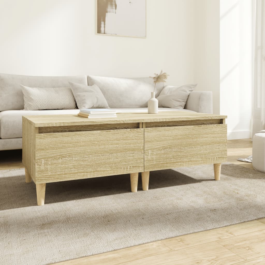 Tables d'appoint 2 pcs Chêne sonoma 50x46x35 cm Bois ingénierie - XIOS
