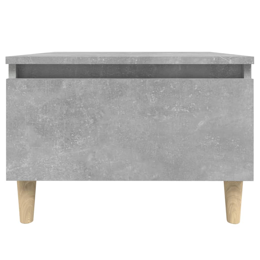 Table d'appoint Gris béton 50x46x35 cm Bois d'ingénierie - XIOS