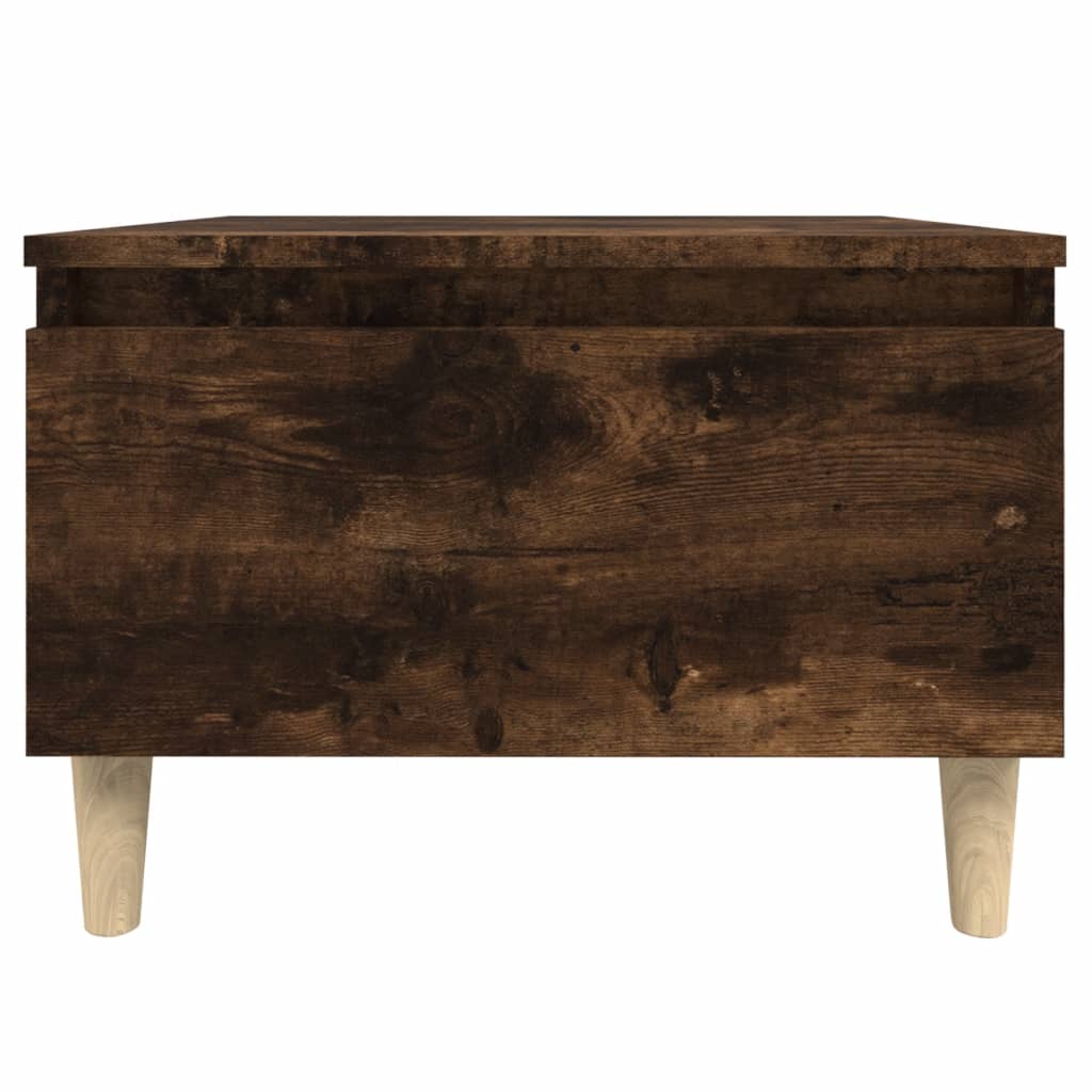 Table d'appoint Chêne fumé 50x46x35 cm Bois d'ingénierie - XIOS