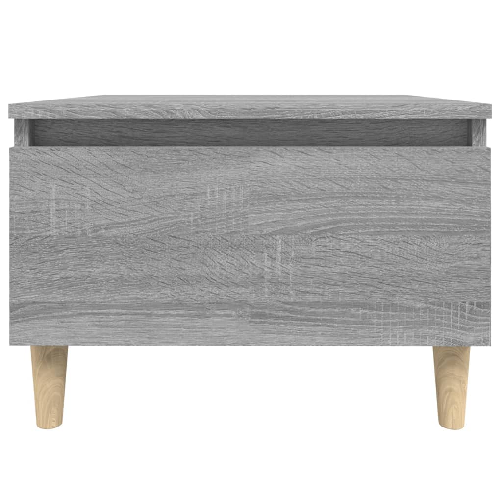 Table d'appoint Sonoma gris 50x46x35 cm Bois d'ingénierie - XIOS