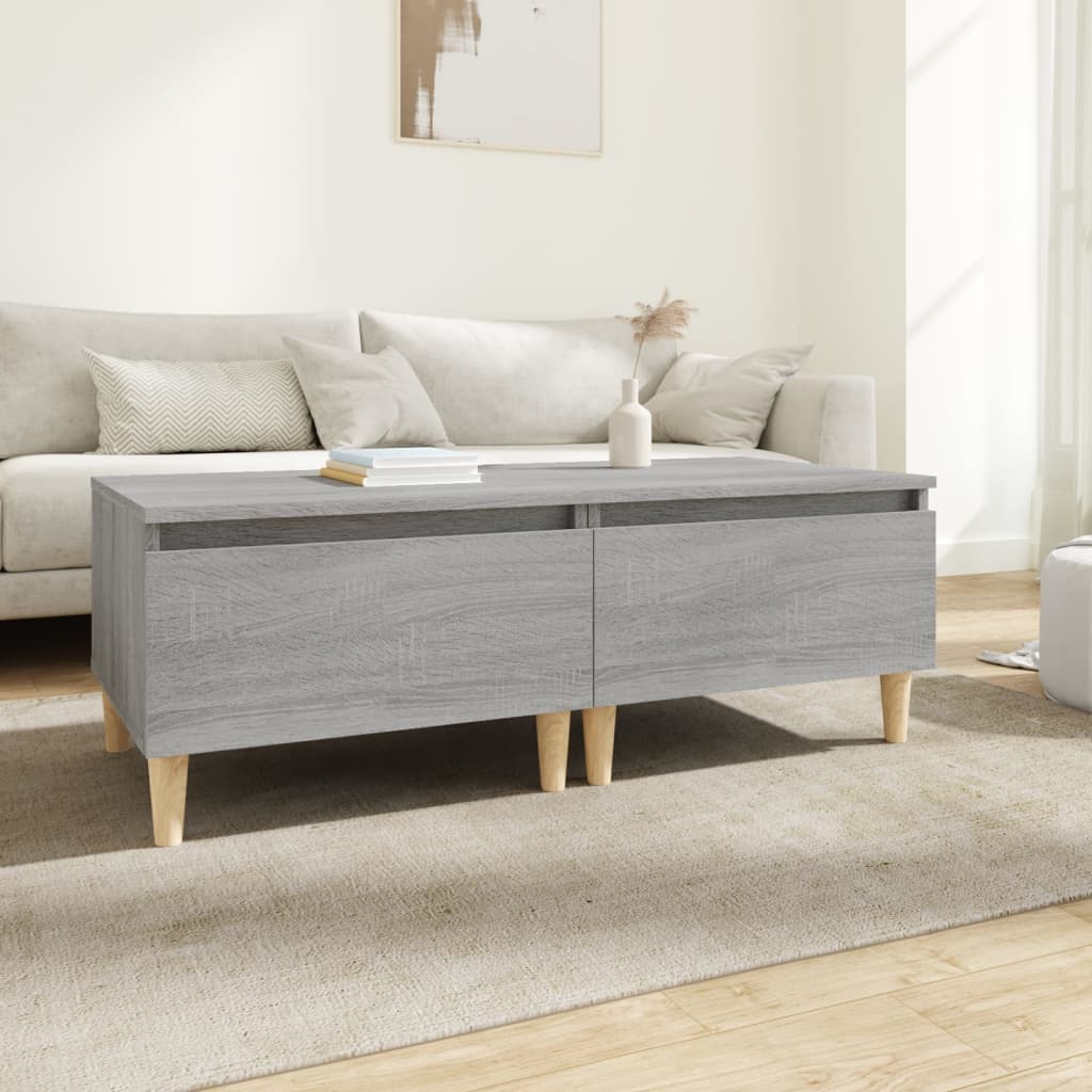 Tables d'appoint 2 pcs Sonoma gris 50x46x35 cm Bois ingénierie - XIOS