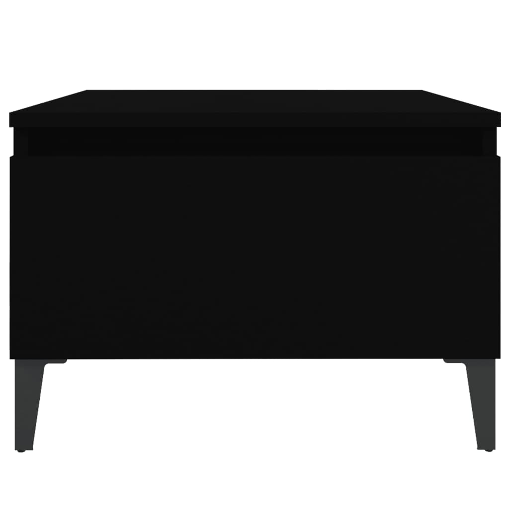 Table d'appoint Noir 50x46x35 cm Bois d'ingénierie - XIOS