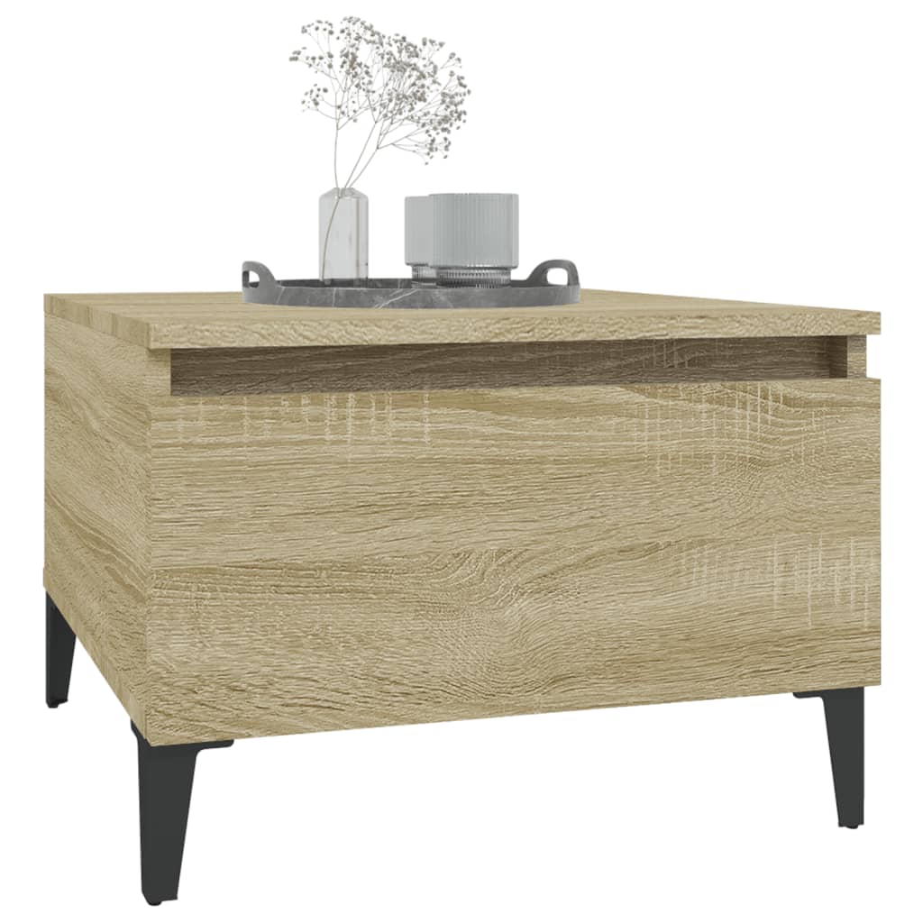 Table d'appoint Chêne sonoma 50x46x35 cm Bois d'ingénierie - XIOS