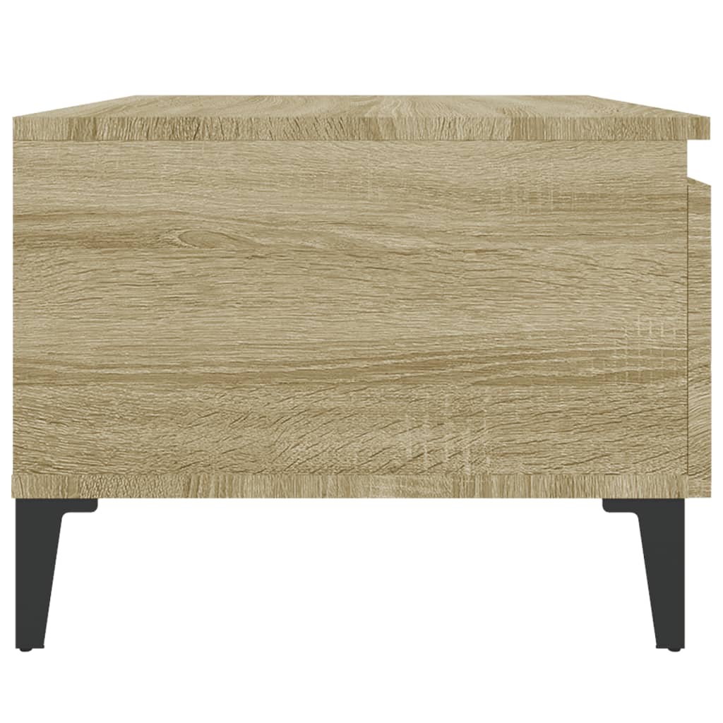 Table d'appoint Chêne sonoma 50x46x35 cm Bois d'ingénierie - XIOS