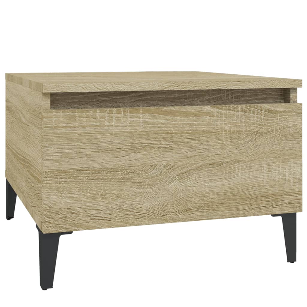 Tables d'appoint 2 pcs Chêne sonoma 50x46x35 cm Bois ingénierie - XIOS