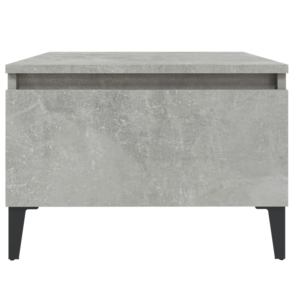 Table d'appoint Gris béton 50x46x35 cm Bois d'ingénierie - XIOS