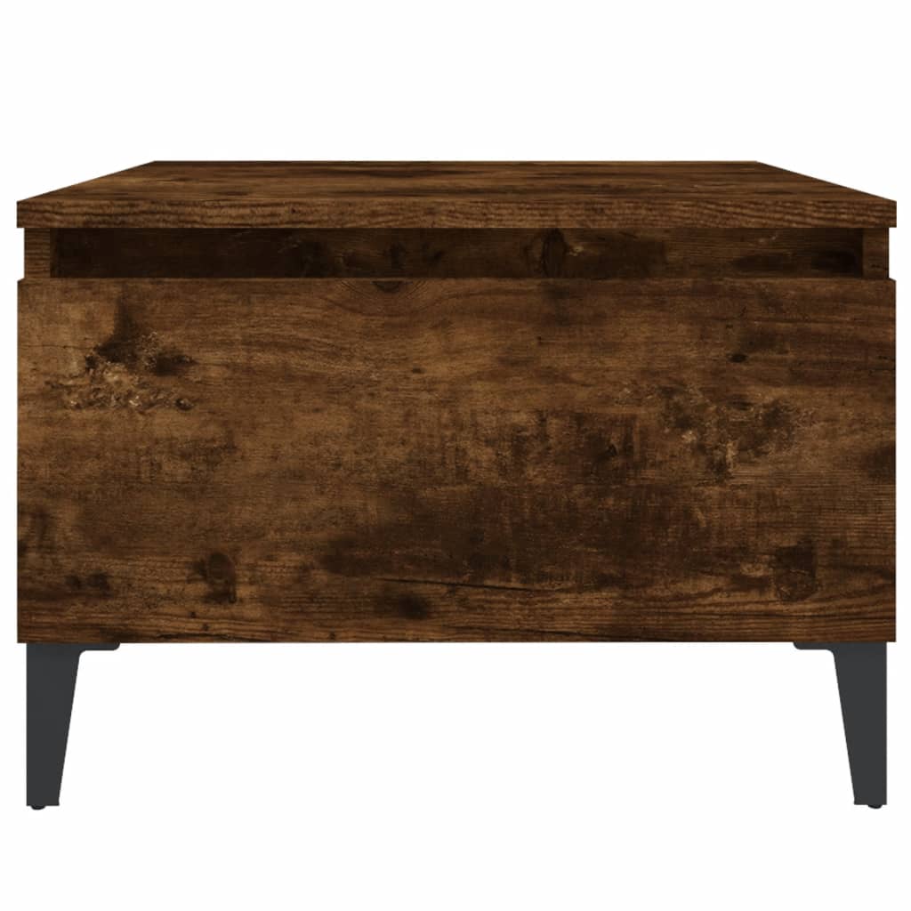 Table d'appoint Chêne fumé 50x46x35 cm Bois d'ingénierie - XIOS