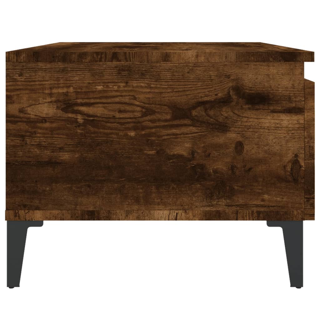 Tables d'appoint 2 pcs Chêne fumé 50x46x35 cm Bois ingénierie - XIOS