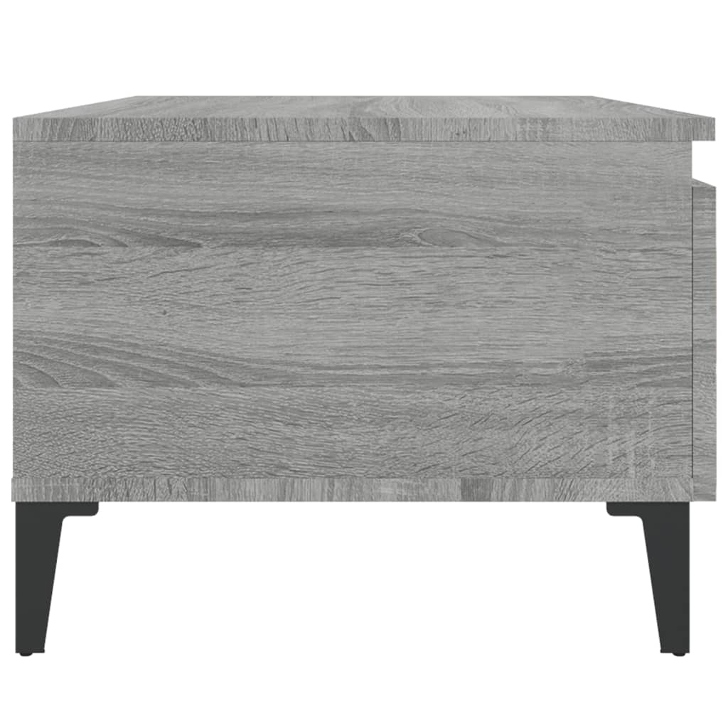 Tables d'appoint 2 pcs Sonoma gris 50x46x35 cm Bois ingénierie - XIOS