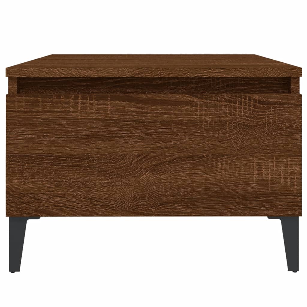 Tables d'appoint 2 pcs Chêne marron 50x46x35 cm Bois ingénierie - XIOS