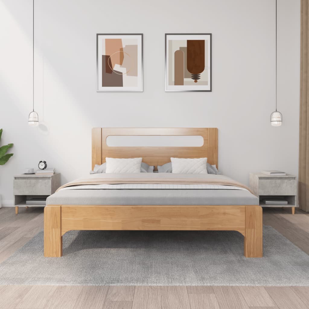 Tables de chevet 2 pcs Gris béton 50x46x50 cm Bois d’ingénierie - XIOS