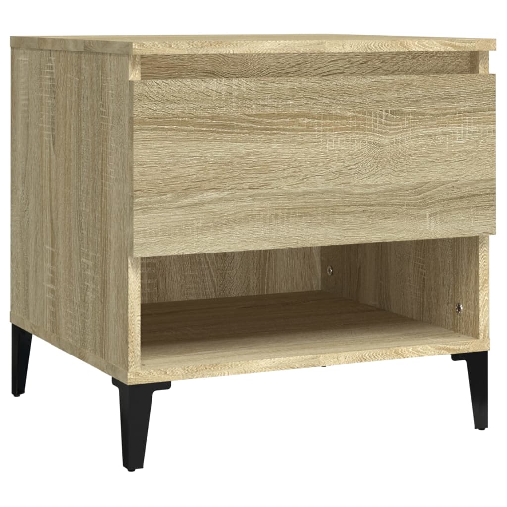 Table d'appoint Chêne sonoma 50x46x50 cm Bois d'ingénierie - XIOS