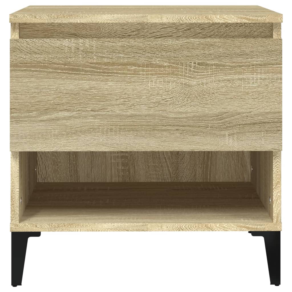 Table d'appoint Chêne sonoma 50x46x50 cm Bois d'ingénierie - XIOS