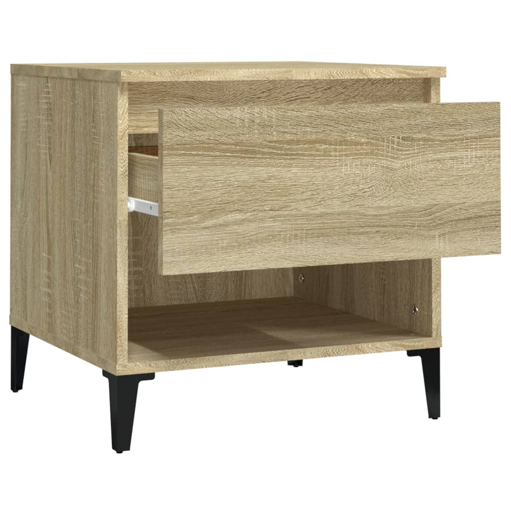 Table d'appoint Chêne sonoma 50x46x50 cm Bois d'ingénierie - XIOS
