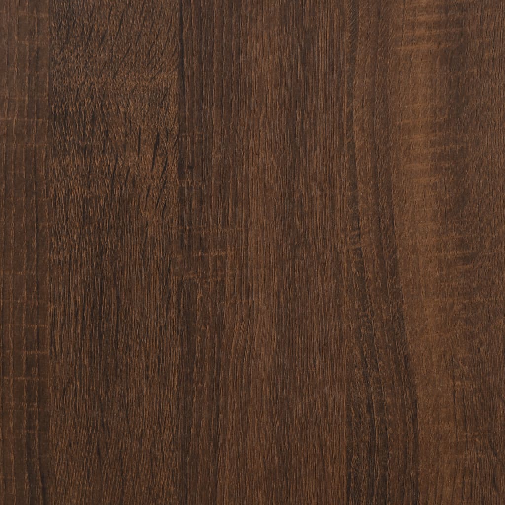 Table d'appoint Chêne marron 50x46x50 cm Bois d'ingénierie - XIOS