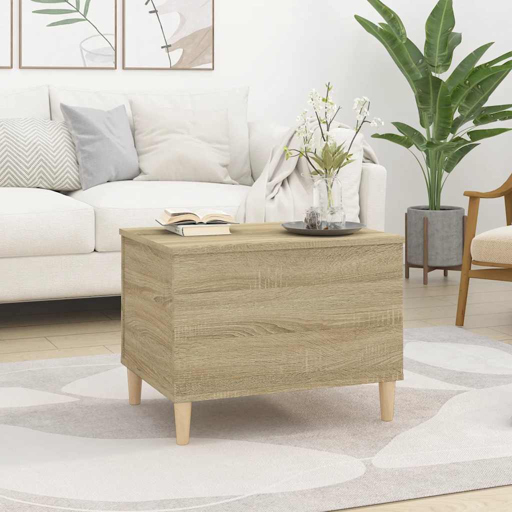 Table basse Chêne sonoma 60x44,5x45 cm Bois d'ingénierie - XIOS