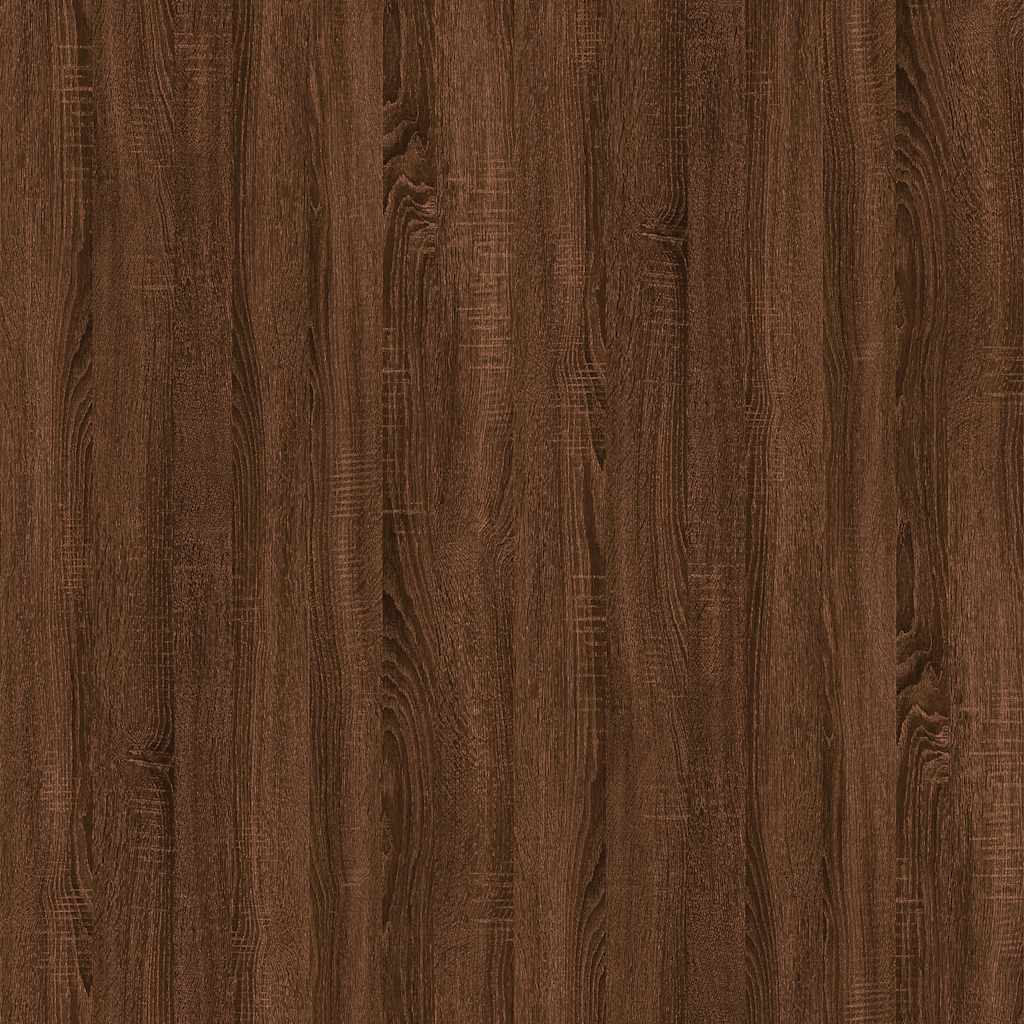 Table basse Chêne marron 60x44,5x45 cm Bois d'ingénierie - XIOS