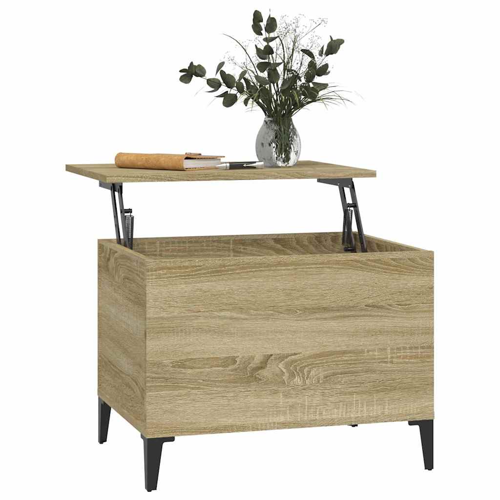 Table basse Chêne sonoma 60x44,5x45 cm Bois d'ingénierie - XIOS