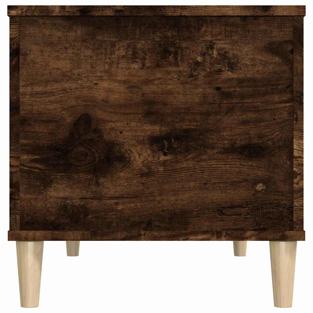 Table basse Chêne fumé 90x44,5x45 cm Bois d'ingénierie - XIOS