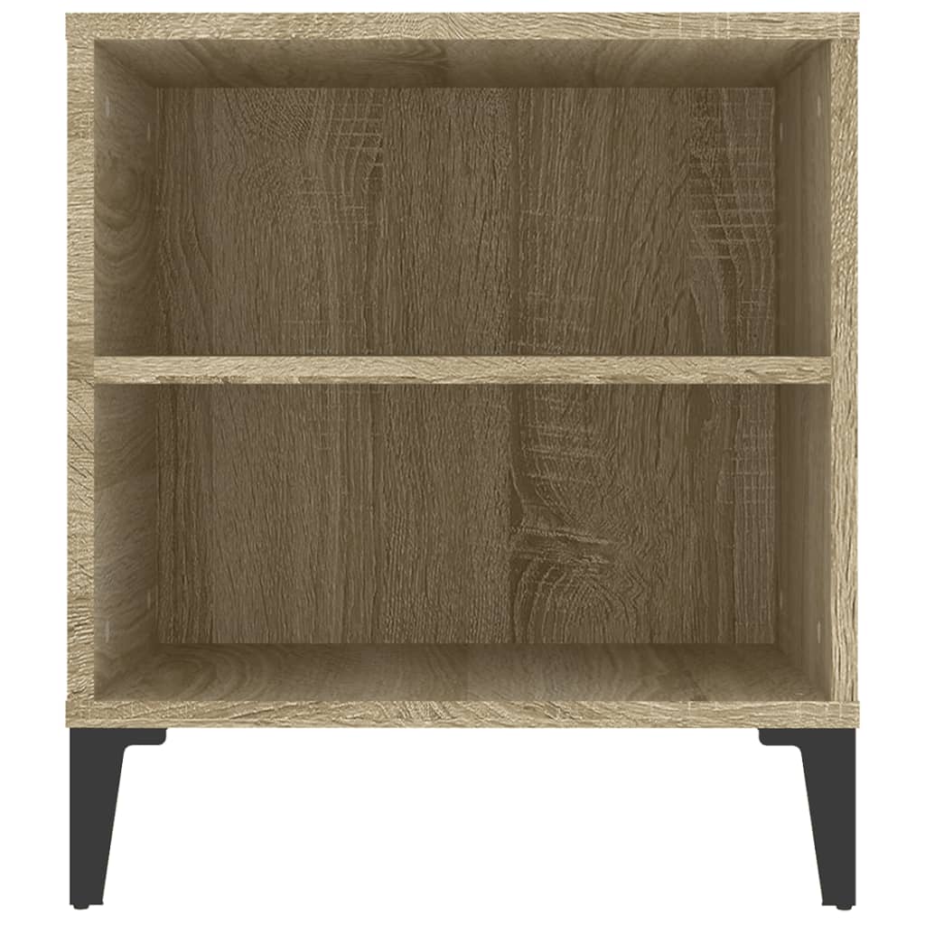 Meuble TV Chêne sonoma 102x44,5x50 cm Bois d'ingénierie Meubles TV vidaXL   