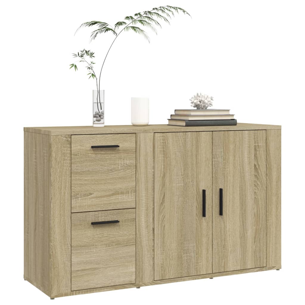 Buffet Chêne sonoma 100x33x59,5 cm Bois d'ingénierie - XIOS