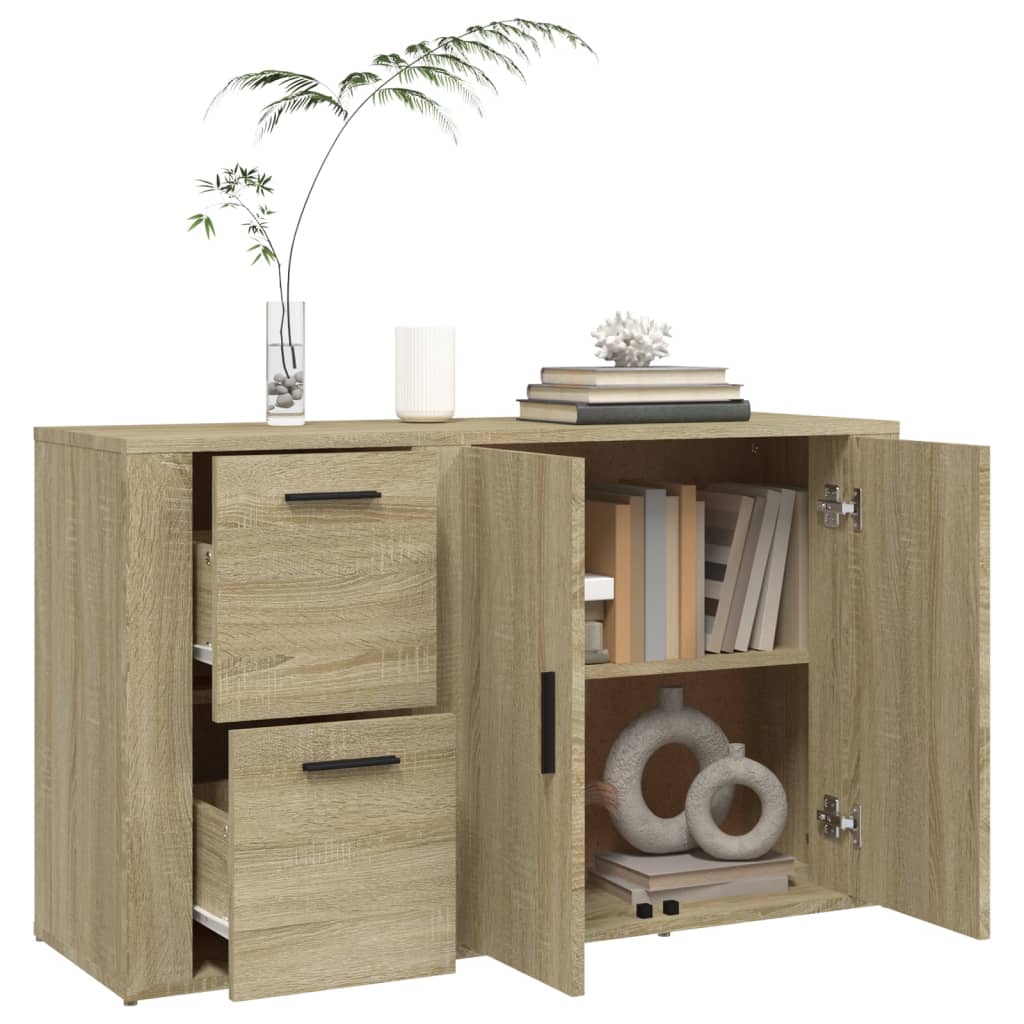 Buffet Chêne sonoma 100x33x59,5 cm Bois d'ingénierie - XIOS