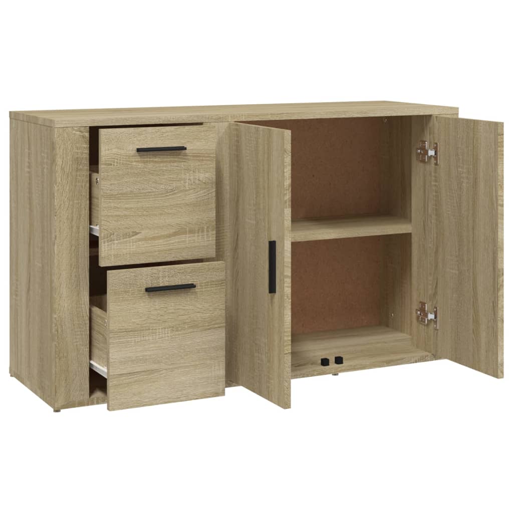 Buffet Chêne sonoma 100x33x59,5 cm Bois d'ingénierie - XIOS