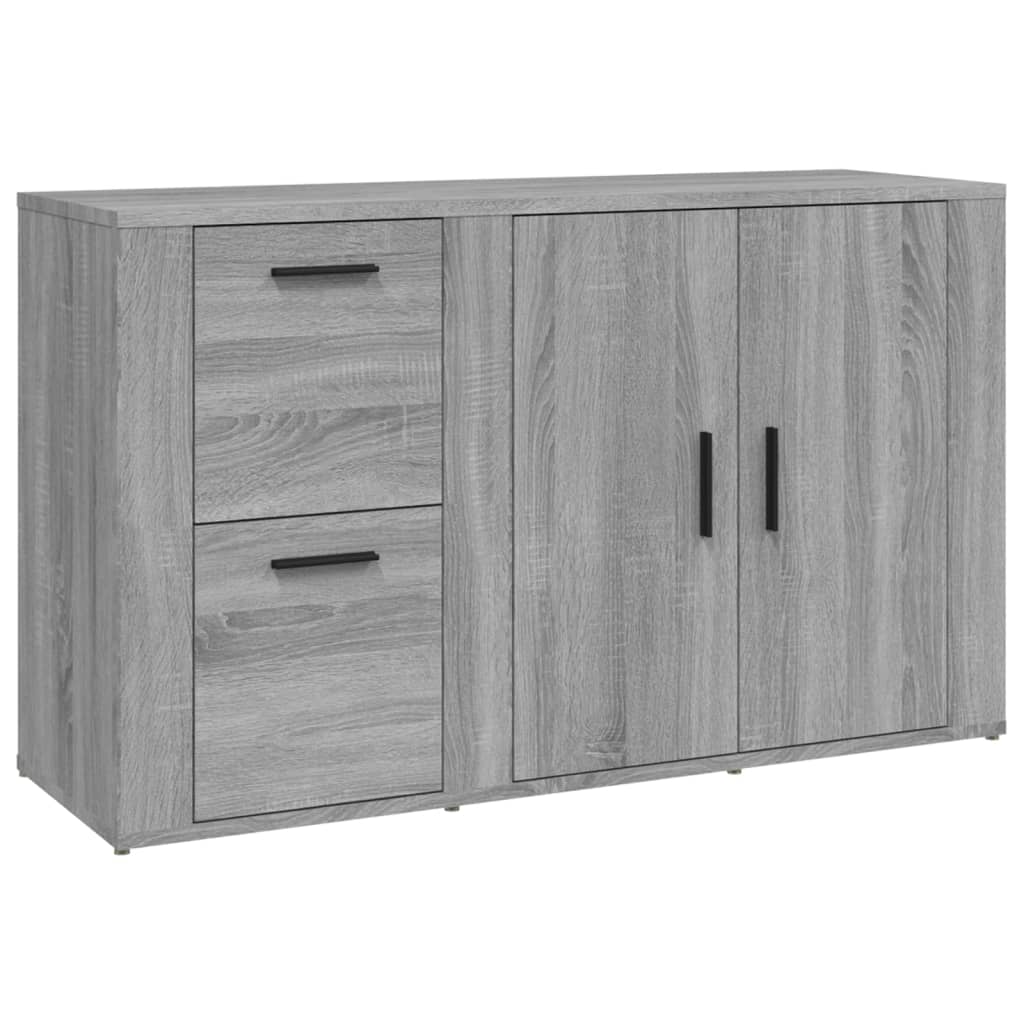 Buffet Sonoma gris 100x33x59,5 cm Bois d'ingénierie - XIOS