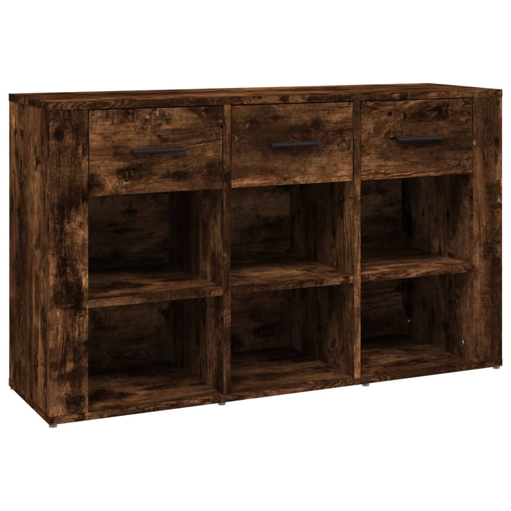 Buffet Chêne fumé 100x30x59,5 cm Bois d'ingénierie - XIOS