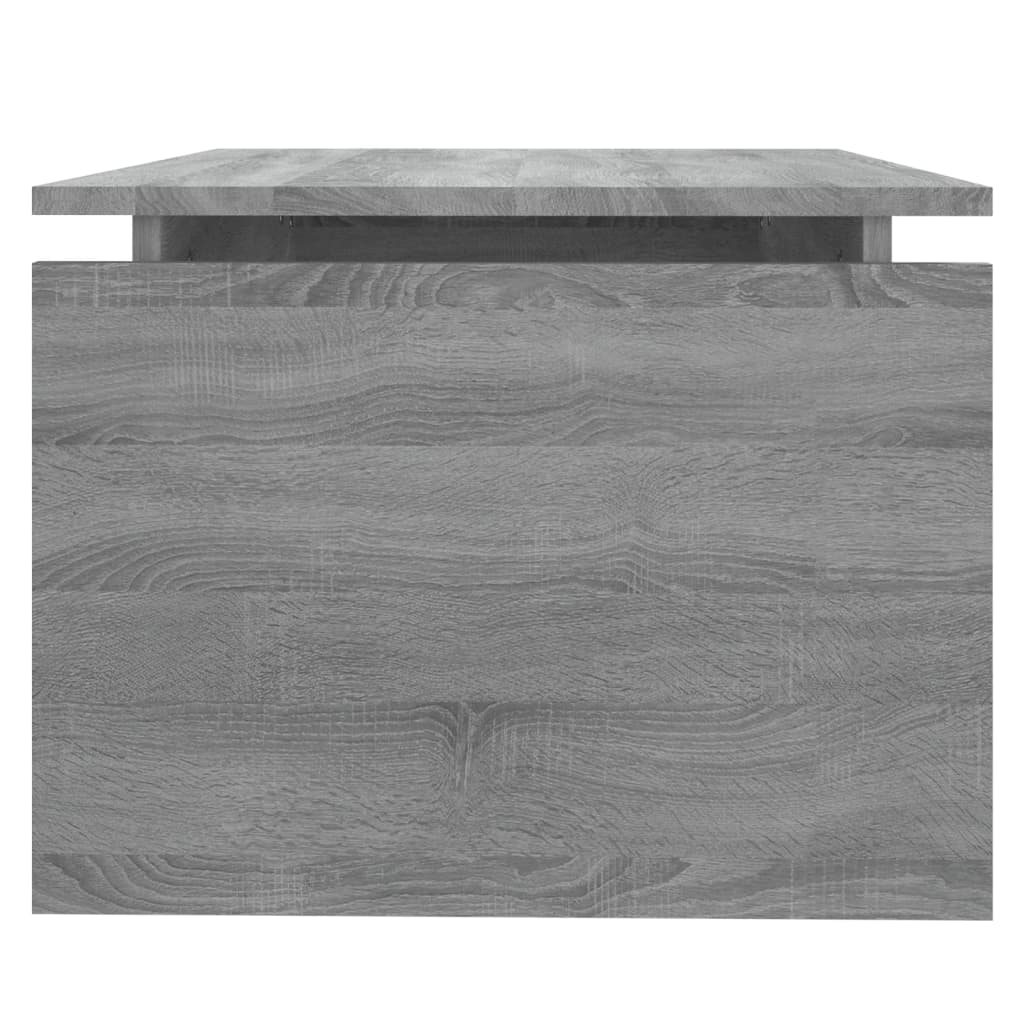 Table basse Sonoma gris 68x50x38 cm Bois d'ingénierie - XIOS