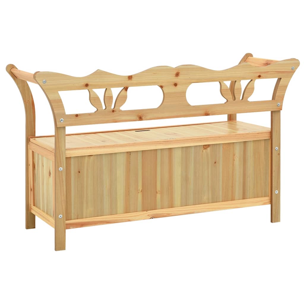 Banc 107x45x75,5 cm Bois de sapin solide XIOS