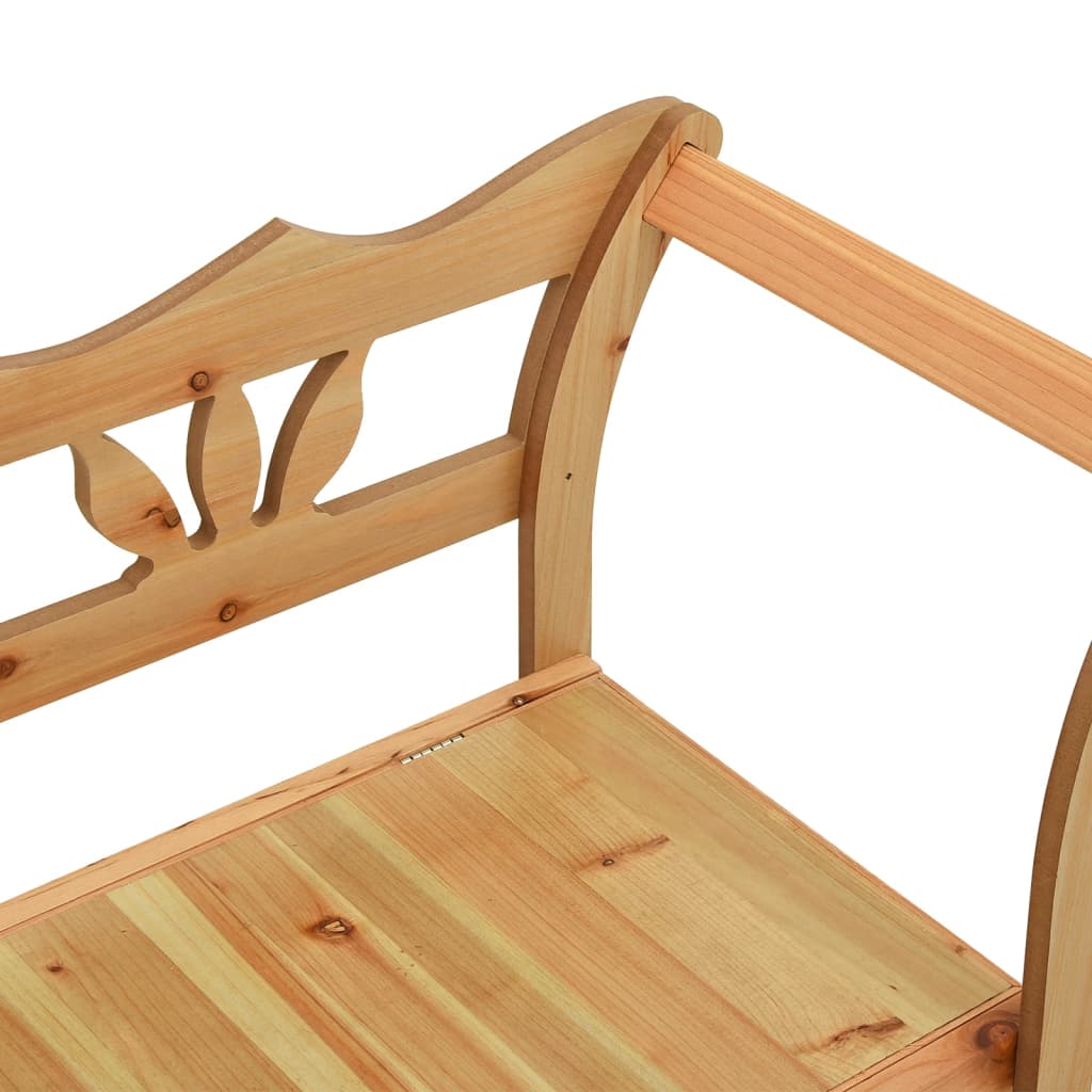 Banc 107x45x75,5 cm Bois de sapin solide XIOS