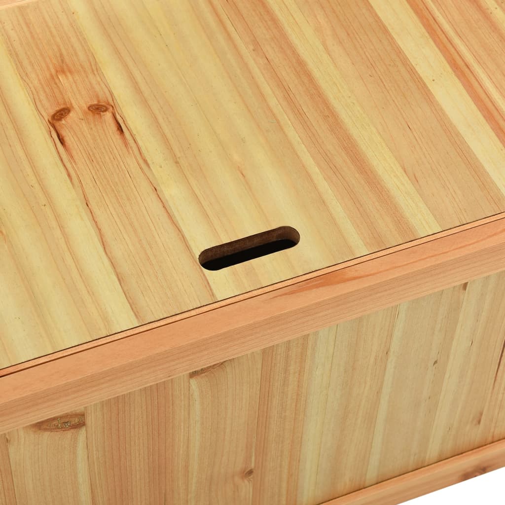 Banc 107x45x75,5 cm Bois de sapin solide XIOS