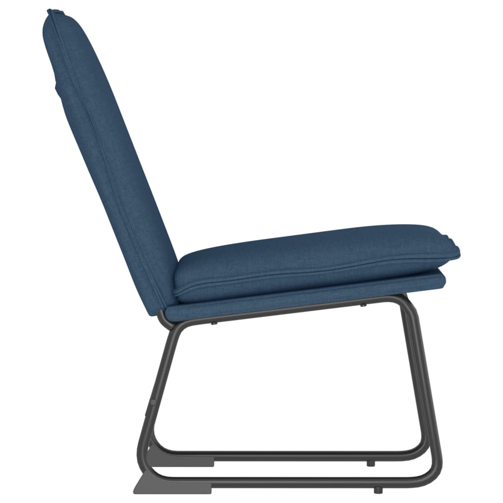 Chaise longue Bleu 52x75x76 cm Tissu - XIOS