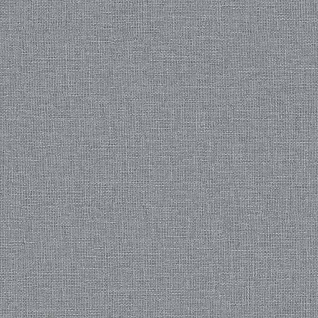 Banc Gris clair 100x75x76 cm Tissu - XIOS