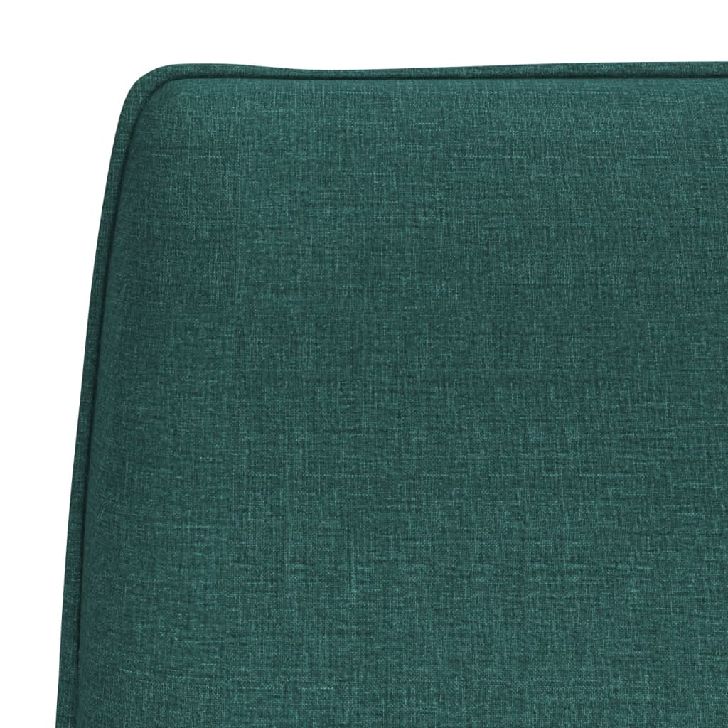 Banc Vert foncé 100x75x76 cm Tissu - XIOS
