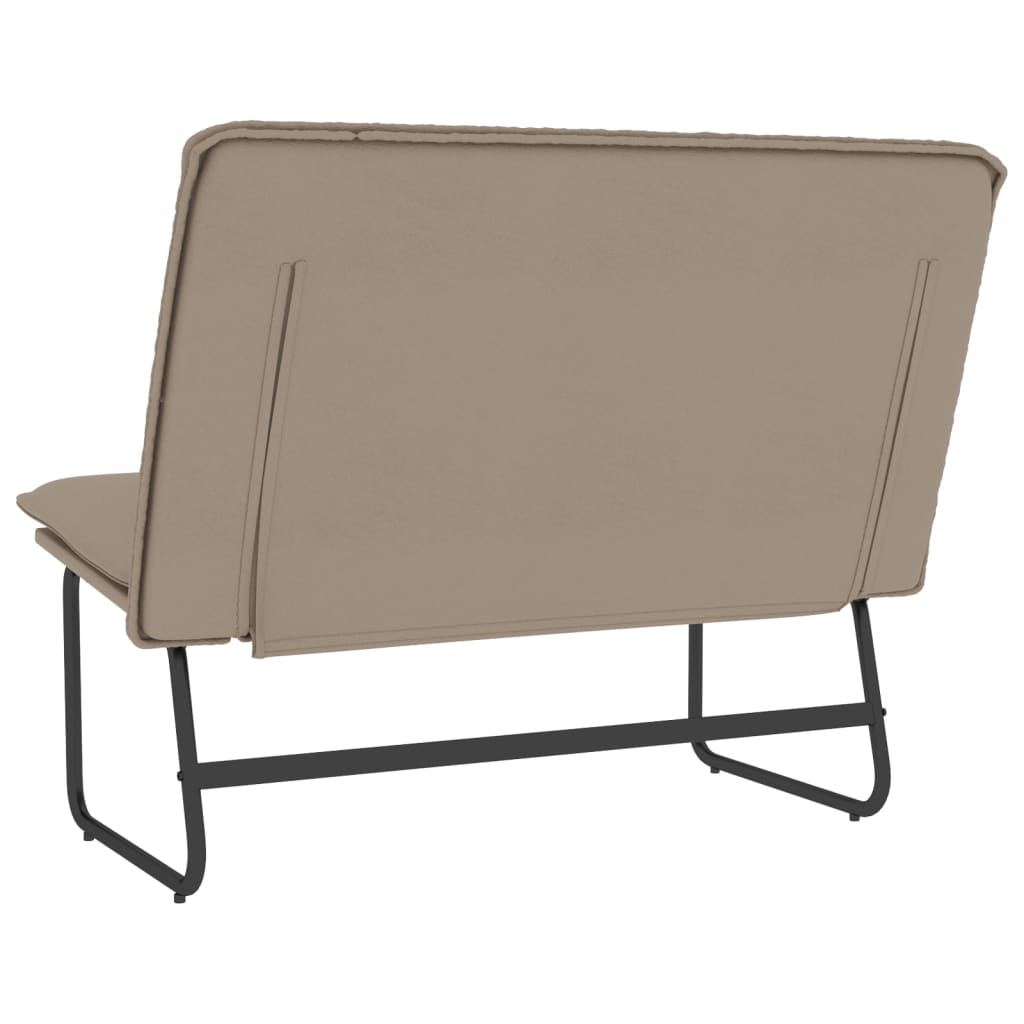 Banc Cappuccino 100x75x76 cm Similicuir - XIOS