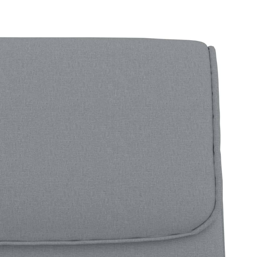 Banc Gris clair 100x64x80 cm Tissu - XIOS